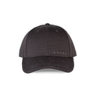 Black cap with Volvo logo on a white background