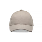 Beige baseball cap on a white background